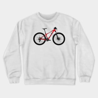 Bicycle cartoon illustration Crewneck Sweatshirt